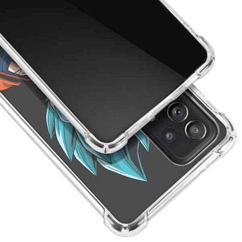 Dragon Ball Super Goku Galaxy A72 5G Clear Case