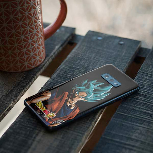 Dragon Ball Super Goku Galaxy S10e Skin