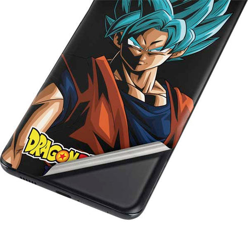 Dragon Ball Super Goku Galaxy S21 Plus 5G Skin