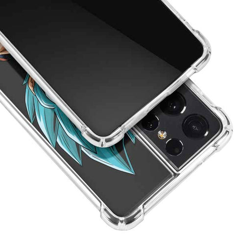 Dragon Ball Super Goku Galaxy S21 Ultra 5G Clear Case