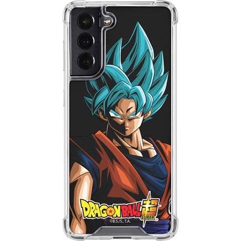 Dragon Ball Super Goku Galaxy S22 Clear Case