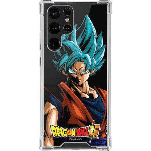 Dragon Ball Super Goku Galaxy S22 Ultra Clear Case