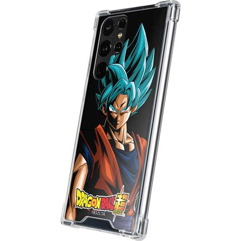 Dragon Ball Super Goku Galaxy S22 Ultra Clear Case