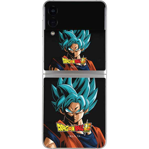 Dragon Ball Super Goku Galaxy Z Flip3 5G Skin