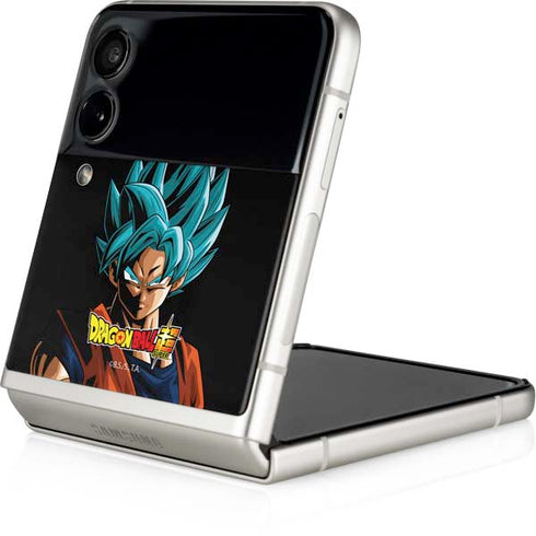 Dragon Ball Super Goku Galaxy Z Flip3 5G Skin
