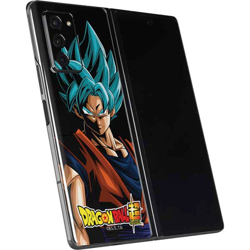 Dragon Ball Super Goku Galaxy Z Fold2 5G Skin