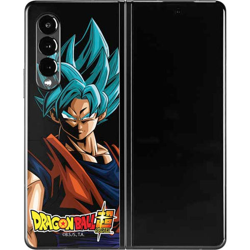 Dragon Ball Super Goku Galaxy Z Fold3 5G Skin