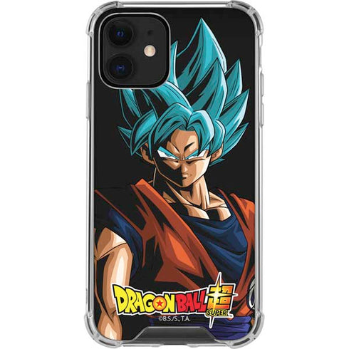 Dragon Ball Super Goku iPhone 12 Clear Case