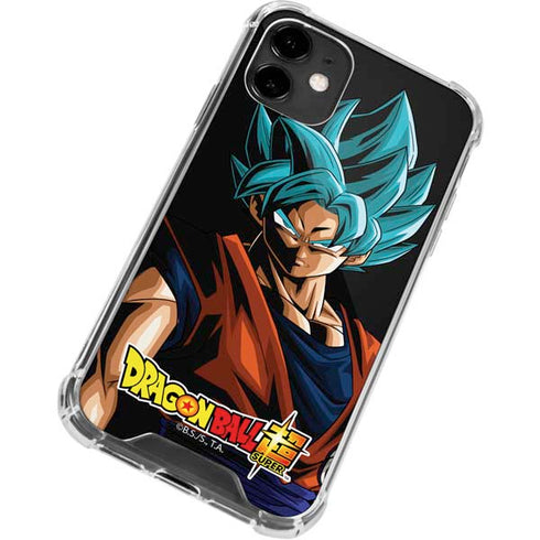 Dragon Ball Super Goku iPhone 12 Clear Case