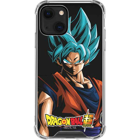 Dragon Ball Super Goku iPhone 13 Mini Clear Case