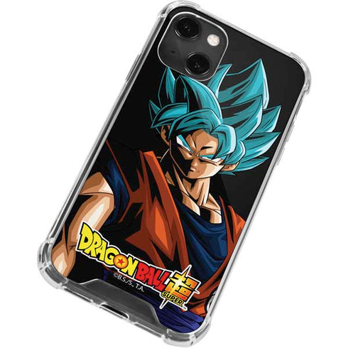 Dragon Ball Super Goku iPhone 13 Mini Clear Case