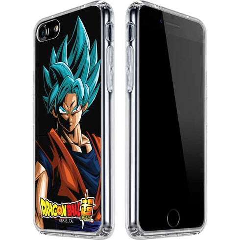 Dragon Ball Super Goku iPhone SE (2nd & 3rd Gen) Clear Case