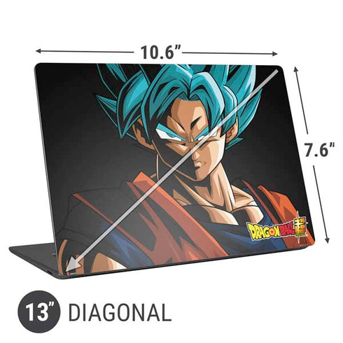 Dragon Ball Super Goku Universal Laptop 13in (10.6 x 7.6in) Skin