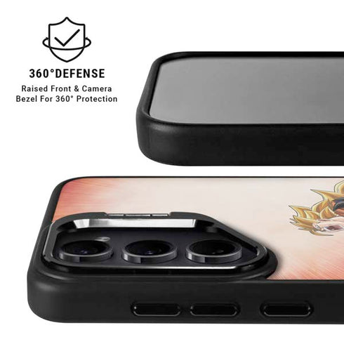 Dragon Ball Super Goku Evolution Galaxy S26 Kickstand Case