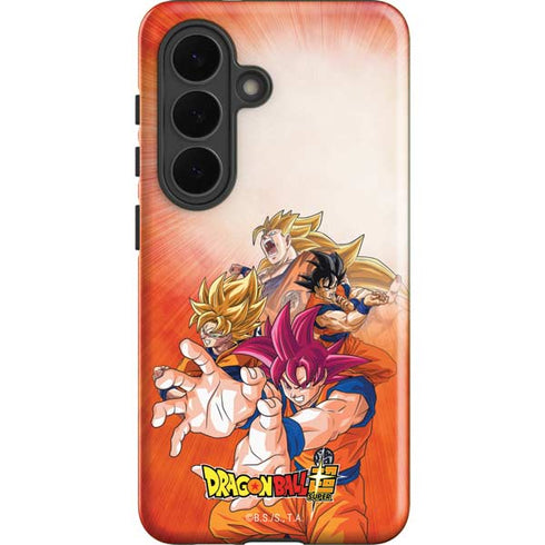 Dragon Ball Super Goku Evolution Galaxy S26 Plus Impact Case