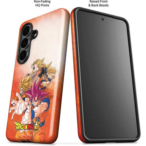 Dragon Ball Super Goku Evolution Galaxy S26 Plus Impact Case