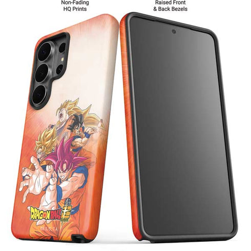 Dragon Ball Super Goku Evolution Galaxy S26 Ultra Impact Case