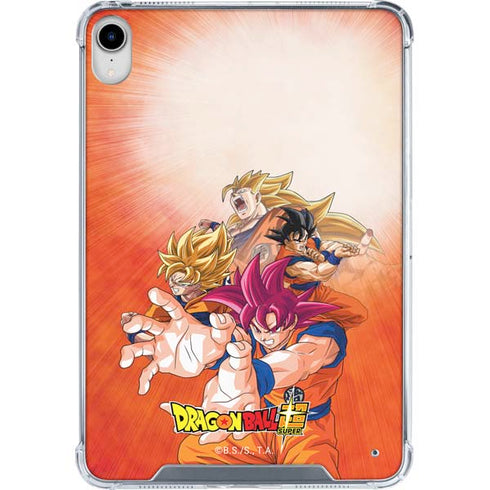 Dragon Ball Super Goku Evolution iPad 11th Gen (2025) Clear Case