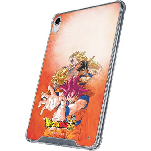 Dragon Ball Super Goku Evolution iPad 11th Gen (2025) Clear Case