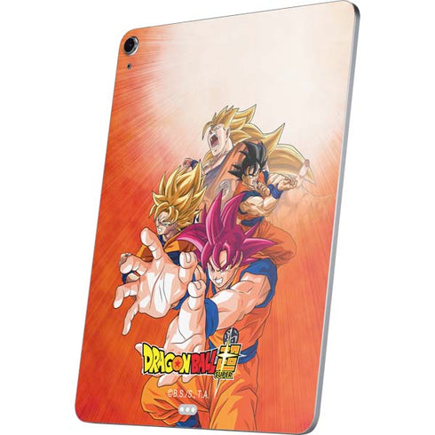 Dragon Ball Super Goku Evolution Apple iPad Air Skin