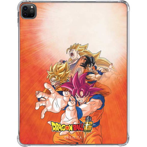 Dragon Ball Super Goku Evolution iPad Pro 11in (2024) Clear Case