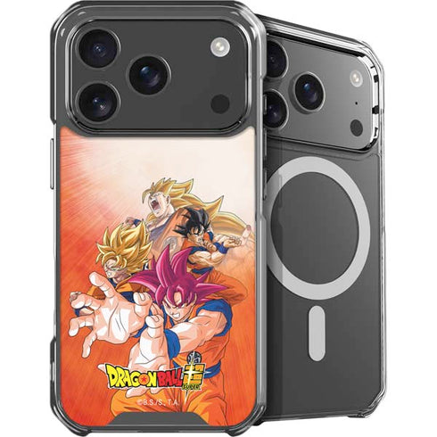 Dragon Ball Super Goku Evolution iPhone 18 Pro Max MagSafe Case