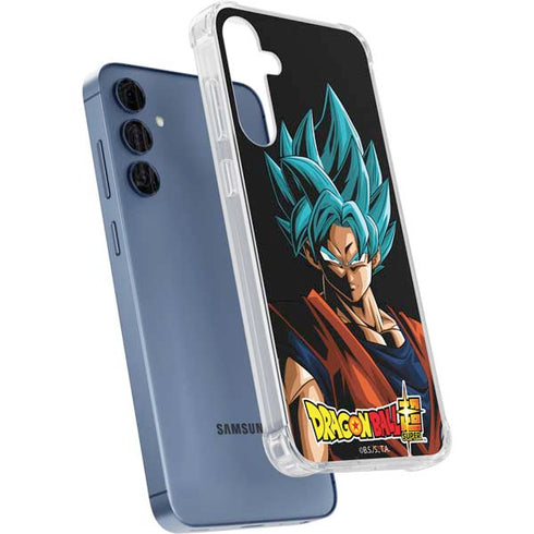 Dragon Ball Super Goku Galaxy S24 Clear Case