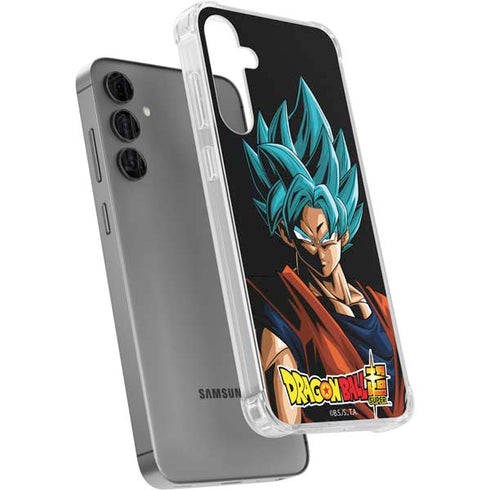 Dragon Ball Super Goku Galaxy S24 Plus Clear Case