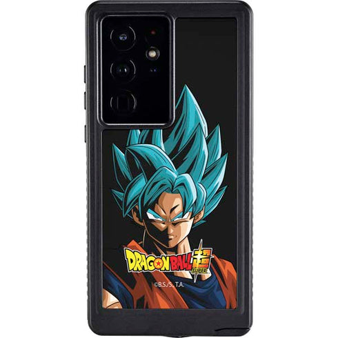 Dragon Ball Super Goku Galaxy S24 Ultra Waterproof Case