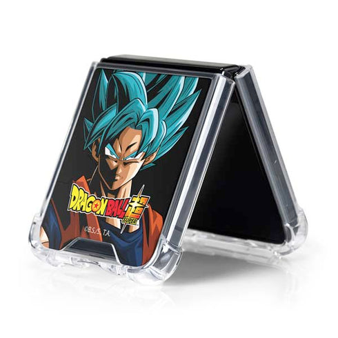 Dragon Ball Super Goku Galaxy Z Flip5 5G Clear Case