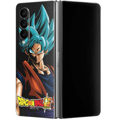 Dragon Ball Super Goku Galaxy Z Fold4 5G Skin