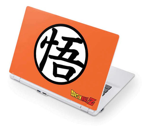 Dragon Ball Z Goku Iconic Kanji Symbol Acer Chromebook Skin