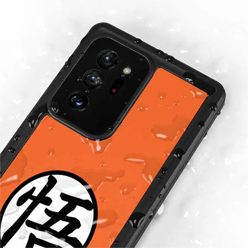 Dragon Ball Z Goku Iconic Kanji Symbol Galaxy Note20 Ultra 5G Waterproof Case