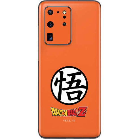 Dragon Ball Z Goku Iconic Kanji Symbol Galaxy S20 Ultra 5G Skin