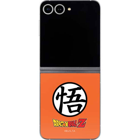 Dragon Ball Z Goku Iconic Kanji Symbol Galaxy Z Flip6 Skin