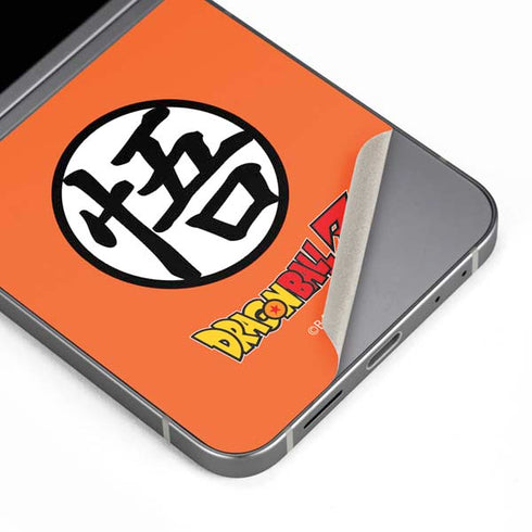 Dragon Ball Z Goku Iconic Kanji Symbol Galaxy Z Flip6 Skin