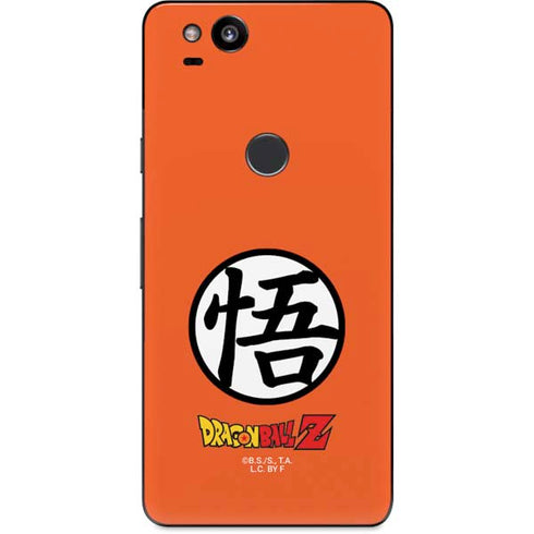 Dragon Ball Z Goku Iconic Kanji Symbol Google Pixel 2 Skin