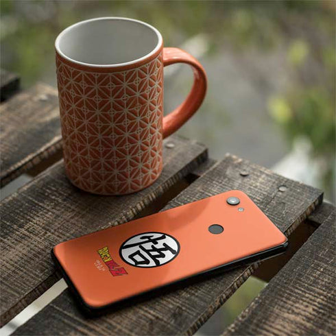 Dragon Ball Z Goku Iconic Kanji Symbol Google Pixel 3a Skin