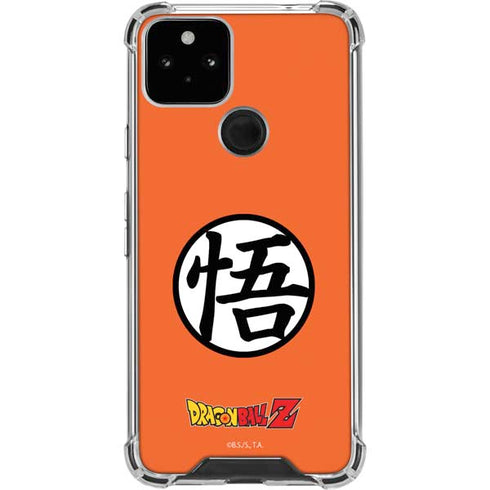 Dragon Ball Z Goku Iconic Kanji Symbol Google Pixel 5 Clear Case