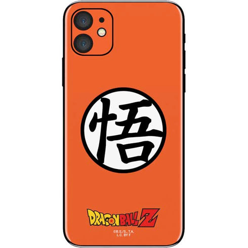 Dragon Ball Z Goku Iconic Kanji Symbol iPhone 11 Skin