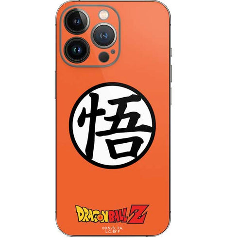 Dragon Ball Z Goku Iconic Kanji Symbol iPhone 14 Pro Skin