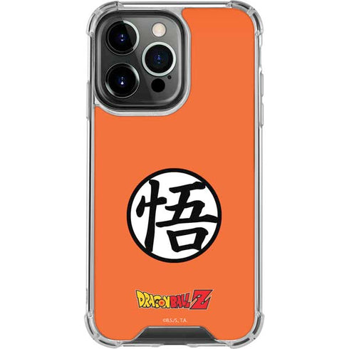 Dragon Ball Z Goku Iconic Kanji Symbol iPhone 15 Pro Clear Case