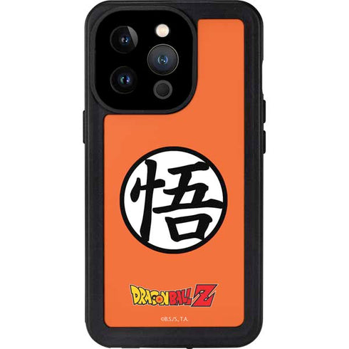 Dragon Ball Z Goku Iconic Kanji Symbol iPhone 15 Pro Waterproof Case