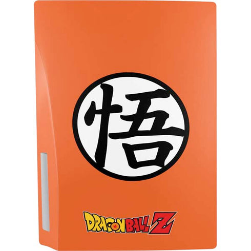 Dragon Ball Z Goku Iconic Kanji Symbol PS5 Console Skin