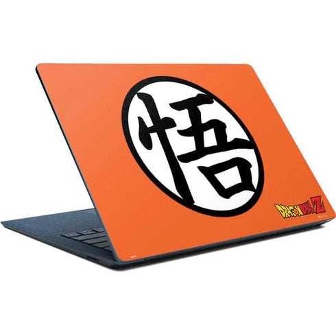 Dragon Ball Z Goku Iconic Kanji Symbol Surface Laptop Skin