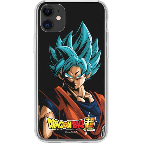 Dragon Ball Super Goku iPhone 11 Clear Case
