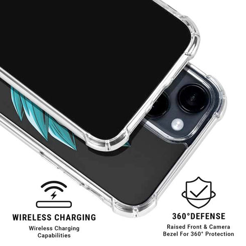 Dragon Ball Super Goku iPhone 14 Plus Clear Case