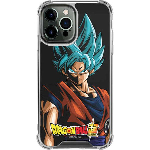 Dragon Ball Super Goku iPhone 14 Pro Max Clear Case