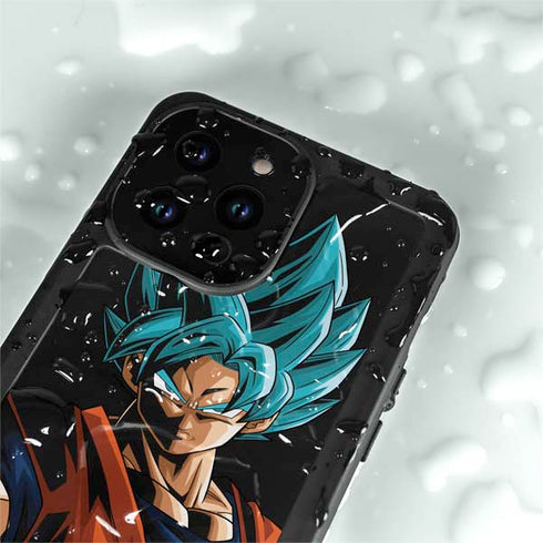 Dragon Ball Super Goku iPhone 14 Pro Max Waterproof Case