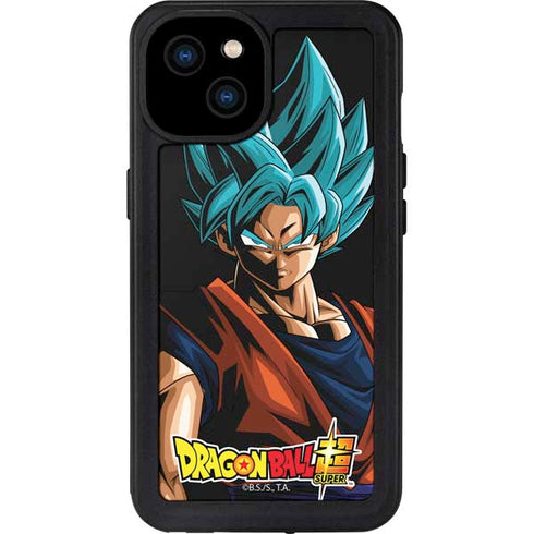 Dragon Ball Super Goku iPhone 15 Plus Waterproof Case